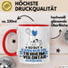 Tierheimvolontär Geschenk Tasse So Gut Kann Nur Ein Tierheimvolontär Aussehen Geschenkidee Kaffee-Becher Rot Trendation