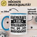 Humor Tasse Geschenk Fachkraft Für Weltfrieden Im Außendienst Becher Blau Trendation