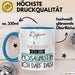 Geschenk für Posaunistin Tasse Lustige Geschenkidee Geburtstag Ich Bin Posaunistin Ich Darf Das Blau Trendation