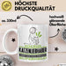 Katzenliebhaber Geschenk Tasse Ich Bin Katzenliebhaber Aber Sag Doch Einfach Superheld Lustige Geschenkdiee für Katzenliebhaber Kaffee-Becher Weiß Trendation