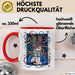 IT Administrator Tasse Geschenk Lustige Geschenkidee Spruch Für Netzwerk Helden Rot Trendation
