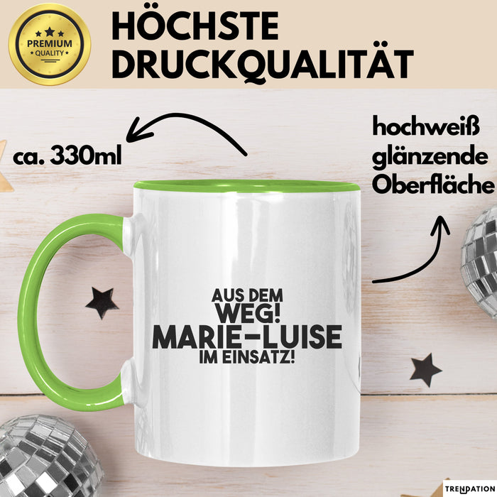 Marie-Luise Tasse Aus Dem Weg! Marie-Luise Im Einsatz! Geschenk