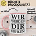 Büroarbeit Kollege Abschied Tasse Geschenk Lustige Geschenkidee Spruch Wir Werden Dir Fehlen Rosa Trendation