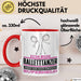 Balletttänzer Geschenk Tasse Ich Bin Balletttänzer Aber Sag Doch Einfach Superheld Lustige Geschenkdiee für Balletttänzer Kaffee-Becher Rot Trendation