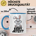 Sarkastische Kaninchen Hase Tasse Geschenk Lustige Geschenkidee Spruch Echt Jetzt Trendation