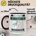 Bergsteiger Tasse Geschenk für Bergsteiger Geburtstag Lustiger Spruch Kaffee-Becher Was Ist Deine Superkraft Schwarz Trendation
