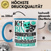 Schauspielerin Ausbildung Start Geschenk Tasse Ich Bin Schauspielerin In Der Ausbildung Ich Darf Das Kaffee-Becher Geschenkidee Blau Trendation