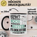 Fluglotse Geschenk Lustiger Spruch für Fluglotse Geschenkidee Bester Fluglotse Der Welt Schwarz Trendation