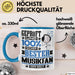 Musikfan Geschenk Lustiger Spruch für Musikfan Geschenkidee Bester Musikfan Der Welt Blau Trendation