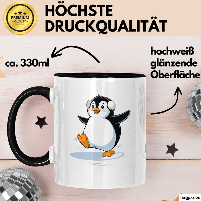 Pinguin Liebhaber Tasse Geschenk Lustige Geschenkidee Spruch Für Kälte Fans Trendation