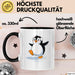 Pinguin Liebhaber Tasse Geschenk Lustige Geschenkidee Spruch Für Kälte Fans Trendation