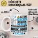 Musiklehrer Geschenk Tasse Lustiger Spruch Erheben Sie Sich Der Musiklehrer Betritt den Raum Weiß Trendation