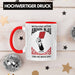 Schiedsrichter Tasse Geschenk für Schiedsrichter mit Spruch Rot Trendation