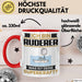 Ruderer Tasse Geschenk für Ruderer Geburtstag Lustiger Spruch Kaffee-Becher Was Ist Deine Superkraft Rot Trendation