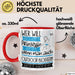 Outdoor-Bloggerin Tasse Geschenk Spruch Wer Will Schon Prinzessin Sein Wenn Man Auch Outdoor-Bloggerin Sein Kann Rot Trendation