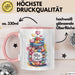 Liebe Romantisch Geburtstagsfeier Tasse Geschenk Lustige Geschenkidee Spruch Alles Liebe Rosa Trendation