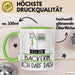 Geschenk für Bäckerin Tasse Lustige Geschenkidee Geburtstag Ich Bin Bäckerin Ich Darf Das Grün Trendation
