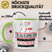 Trailrunnerin Weil Es Keinen Schöneren Beruf Gibt Tasse Geschenk für Eine Trailrunnerin Lustig Grün Trendation