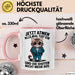 Sarkastische Katze Tasse Geschenk Lustige Geschenkidee Tief Einatmen Idioten Nicht Mehr Aus Rosa Trendation