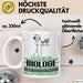 Biologe Geschenk Tasse Ich Bin Biologe Aber Sag Doch Einfach Superheld Lustige Geschenkdiee für Biologe Kaffee-Becher Weiß Trendation