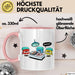 Retro Kassette OP Arzt Tasse Geschenk Lustige Geschenkidee Spruch Bleistift Rosa Trendation