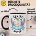 Serien Napper Tasse Geschenkidee für Schläfern Fans Trendation