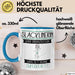 Slacklinerin Und Prinzessin Tasse Geschenk Für Eine Slacklinerin Geburtstag Was Ist Deine Superkraft Blau Trendation