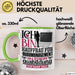 Kauffrau für Büromanagement Ausbildung Start Geschenk Tasse Ich Bin Kauffrau für Büromanagement In Der Ausbildung Ich Darf Das Kaffee-Becher Geschenkidee Grün Trendation