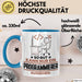 Programmierer Geschenk Tasse So Gut Kann Nur Ein Programmierer Aussehen Geschenkidee Kaffee-Becher Blau Trendation