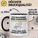 Straßenmusiker Geschenk Tasse Lustige Geschenkidee Geburtstag für Straßenmusiker Ich Bin Dieser Legendäre Straßenmusiker Von Dem Alle Geredet Haben Kaffee-Becher Schwarz Trendation