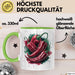 Chili Tasse Geschenk für Scharfesser Lustiger Spruch Grün Trendation