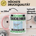 Tauchlehrer Tasse Geschenk für Tauchlehrer Geburtstag Lustiger Spruch Kaffee-Becher Was Ist Deine Superkraft Rosa Trendation