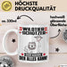 Wildtierschützer Tasse Geschenk für Wildtierschützer Der Mann Der Alles Kann Geschenkidee zum Geburtstag Weiß Trendation