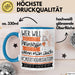 Konzertveranstalterin Tasse Geschenk Spruch Wer Will Schon Prinzessin Sein Wenn Man Auch Konzertveranstalterin Sein Kann Blau Trendation