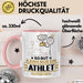 Athlet Geschenk Tasse So Gut Kann Nur Ein Athlet Aussehen Geschenkidee Kaffee-Becher Rosa Trendation