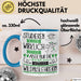 Wildnislehrerin Tasse Lustiges Geschenk Studieren Kann Wirklich Jeder Nur Die Besten Werden Wildnislehrerin Blau Trendation