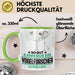 Vogelforscher Geschenk Tasse So Gut Kann Nur Ein Vogelforscher Aussehen Geschenkidee Kaffee-Becher Grün Trendation