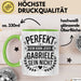Gabriele Tasse Geschenk Perfekt Sein Kann Jeder Geschenkidee Geburtstag Grün Trendation