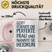 Heidrun Tasse Geschenk Gott Formte Die Perfekte Frau Heidrun Geschenkidee Rosa Trendation