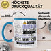 Drummerin Tasse Geschenk Lustiger Spruch Bitte Erheben Sie Sich Seine Majestät Die Drummerin Betritt Den Raum Blau Trendation