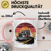 Lkw Fahrer Tasse Geschenkidee für Trucker Lustiger Spruch Rosa Trendation