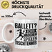 Tischtennis-Spielerin Tasse Geschenk Frauen Ballett Echte Mädchen Spielen Tischtennis Weiß Trendation