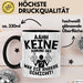 Arbeitskollege Tasse Geschenk Ähh Keine Ahnung Das War Die Andere Schicht Lustiger Spruch Geschenkidee Kollege Kollegin Büro-Tasse Becher Schwarz Trendation