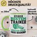 Geschenk Tasse Nur Die Besten Trainer Kriegen Diese Tasse Spruch Geschenkidee Grün Trendation