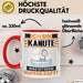 Kanute Tasse Geschenk für Kanute Geburtstag Lustiger Spruch Kaffee-Becher Was Ist Deine Superkraft Rot Trendation