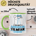 Filmfan Geschenk Tasse So Gut Kann Nur Ein Filmfan Aussehen Geschenkidee Kaffee-Becher Grün Trendation