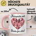 Physiotherapeut Physiotherapie Tasse Geschenk Lustige Geschenkidee Spruch Therapeutin Mit Herz Danke Für Alles Rosa Trendation