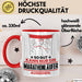 Marathonläufer Geschenk Tasse So Gut Kann Nur Ein Marathonläufer Aussehen Geschenkidee Kaffee-Becher Rot Trendation