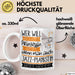 Jazz-Pianistin Tasse Geschenk Spruch Wer Will Schon Prinzessin Sein Wenn Man Auch Jazz-Pianistin Sein Kann Weiß Trendation