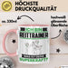 Reittrainer Tasse Geschenk für Reittrainer Geburtstag Lustiger Spruch Kaffee-Becher Was Ist Deine Superkraft Rosa Trendation